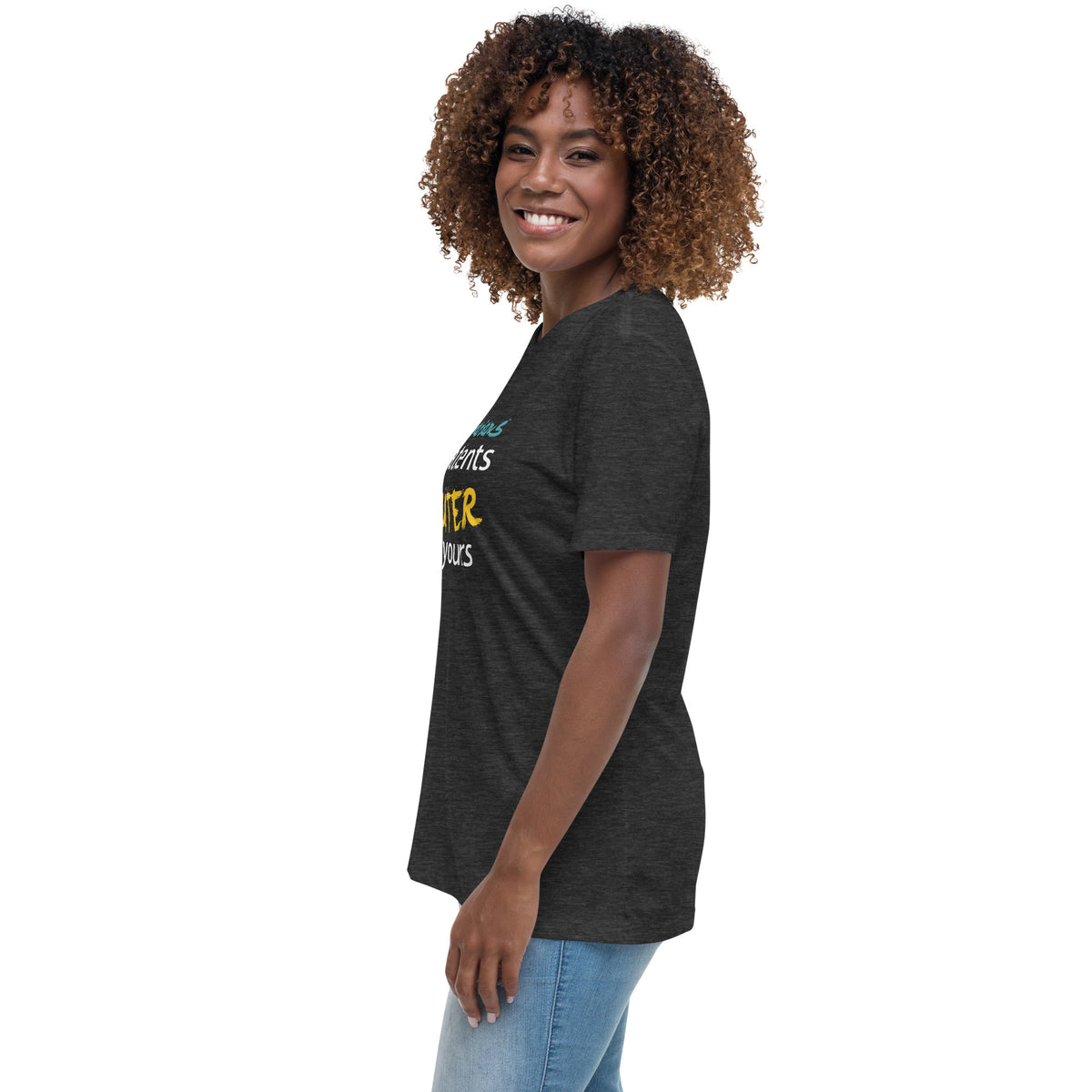 Veterinarian Our patients are cuter than yours Women's Relaxed T-Shirt-Women's Relaxed T-shirt | Bella + Canvas 6400-I love Veterinary