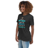 I'm a vet tech I can't fix crazy but I can sedate it Women's T-Shirt-I love Veterinary