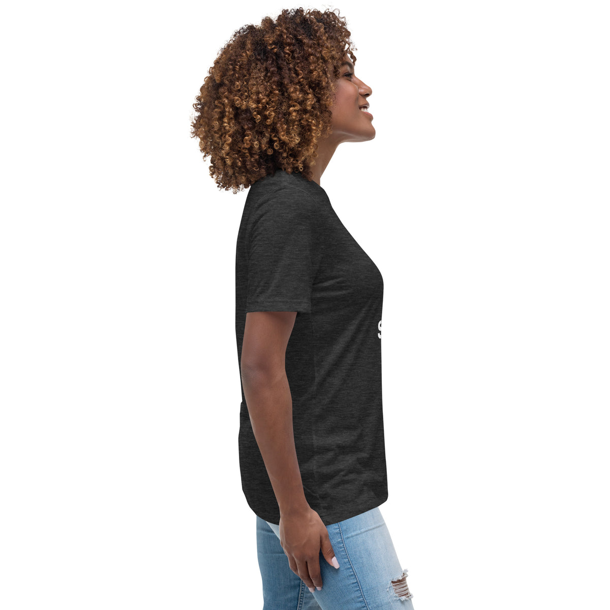 The best kind of Mom raises a Vet Student Women's Relaxed T-shirt-Women's Relaxed T-shirt | Bella + Canvas 6400-I love Veterinary