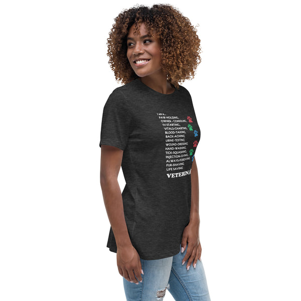 I am a... Veterinarian Women's T-Shirt-I love Veterinary