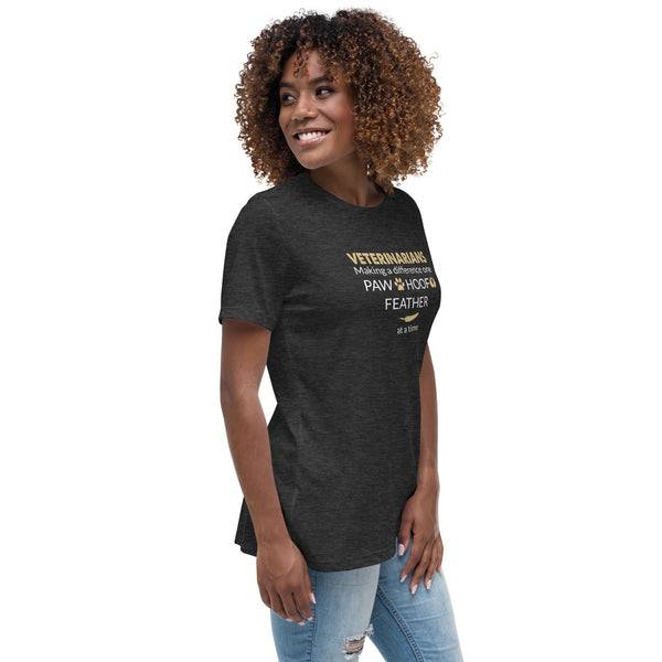 Veterinarian - Making a Difference Women's T-Shirt