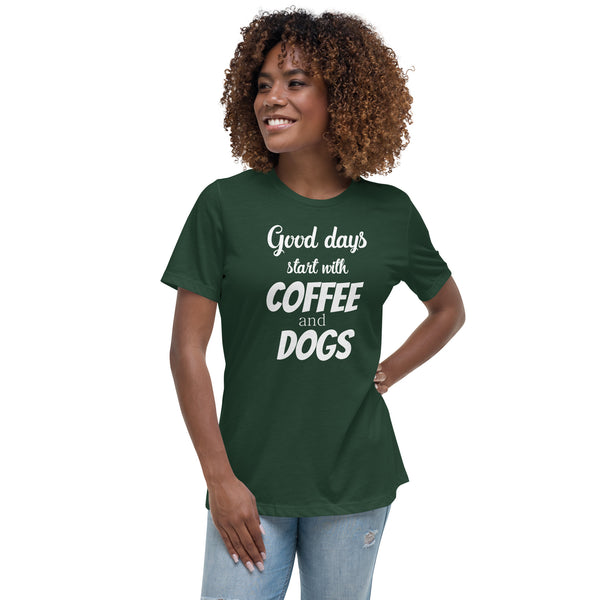 Coffee and dogs Women's T-Shirt