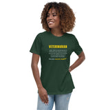 Veterinarian Definition Women's T-Shirt