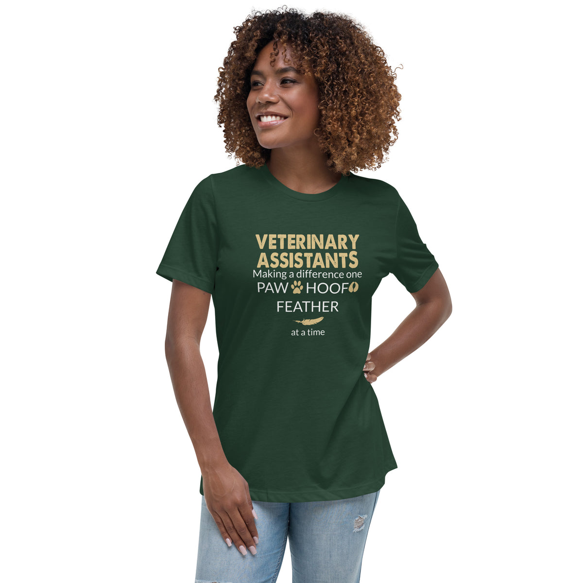 Vet Assistant - Making a Difference Women's T-Shirt