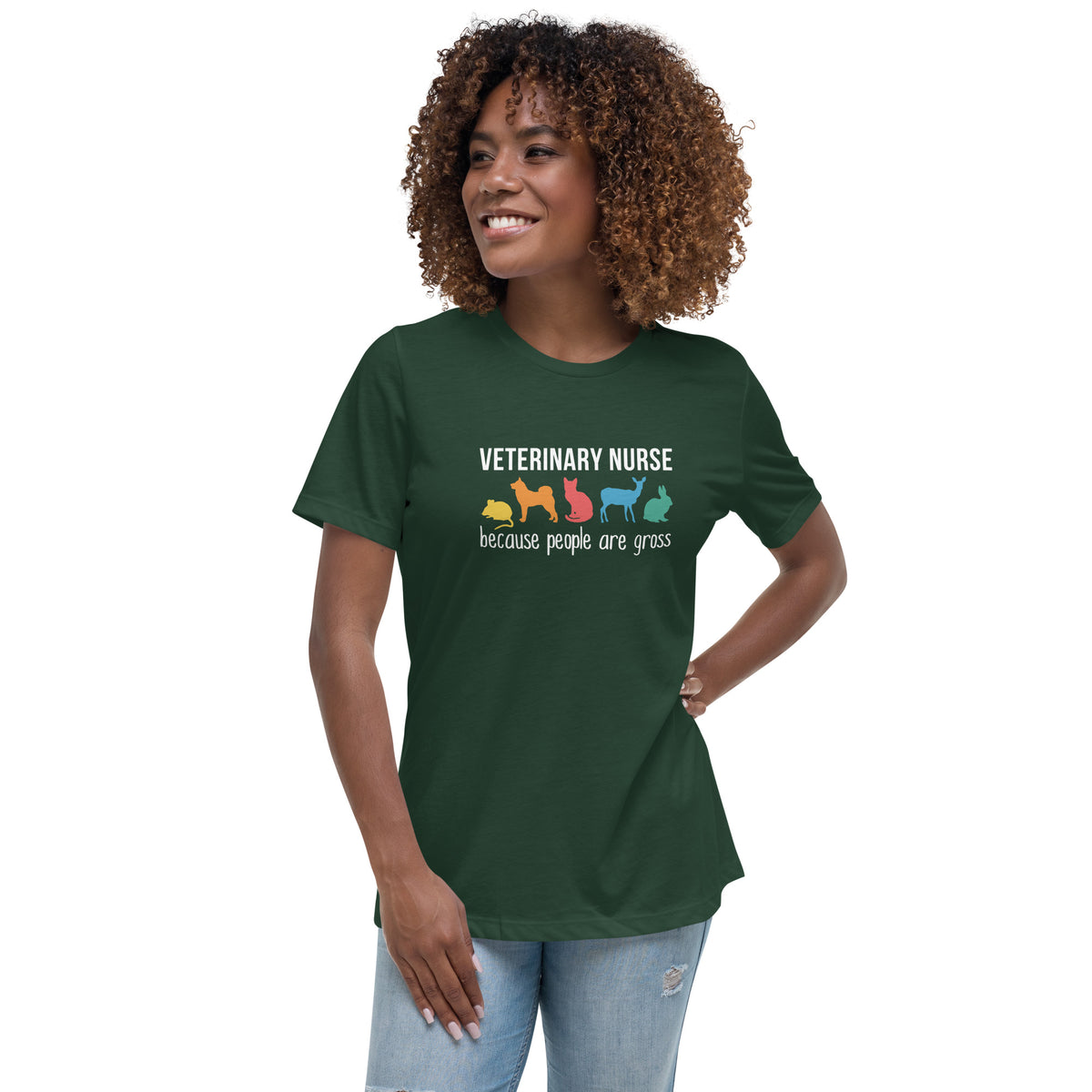 Veterinary nurse: because people are gross Women's T-Shirt