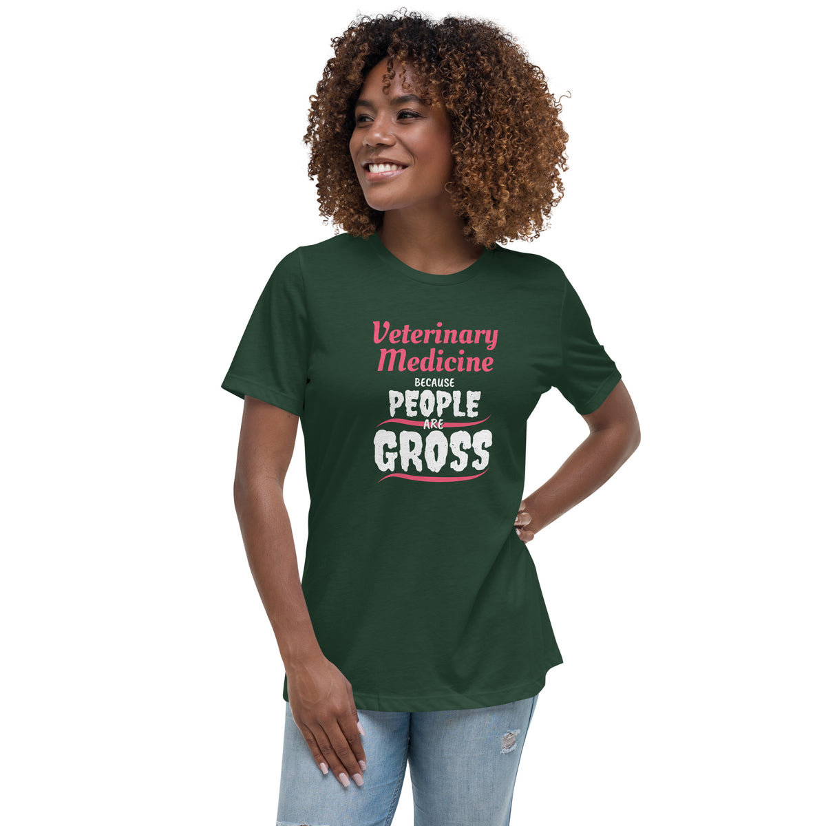 Veterinary because people are Gross Women's T-Shirt