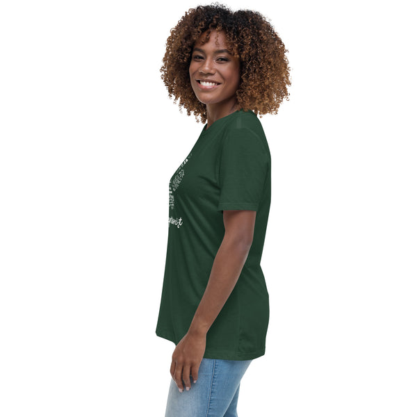 Vet Receptionist Pawprint Women's T-Shirt
