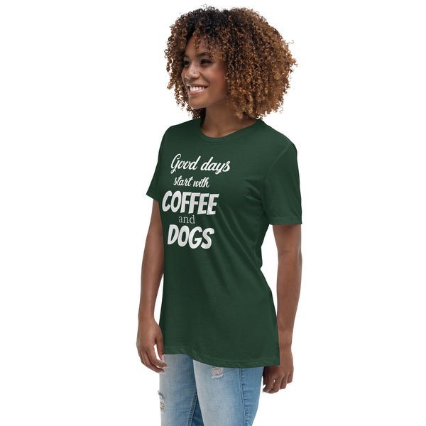 Coffee and dogs Women's T-Shirt