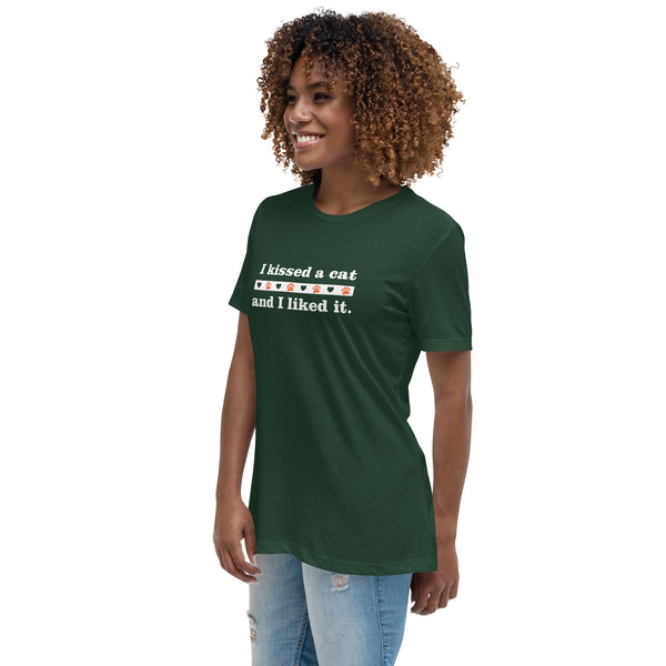 I kissed a cat Women's T-Shirt