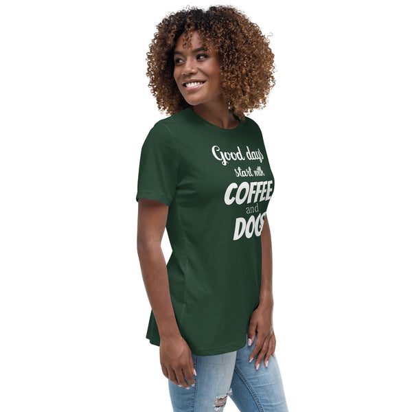 Coffee and dogs Women's T-Shirt