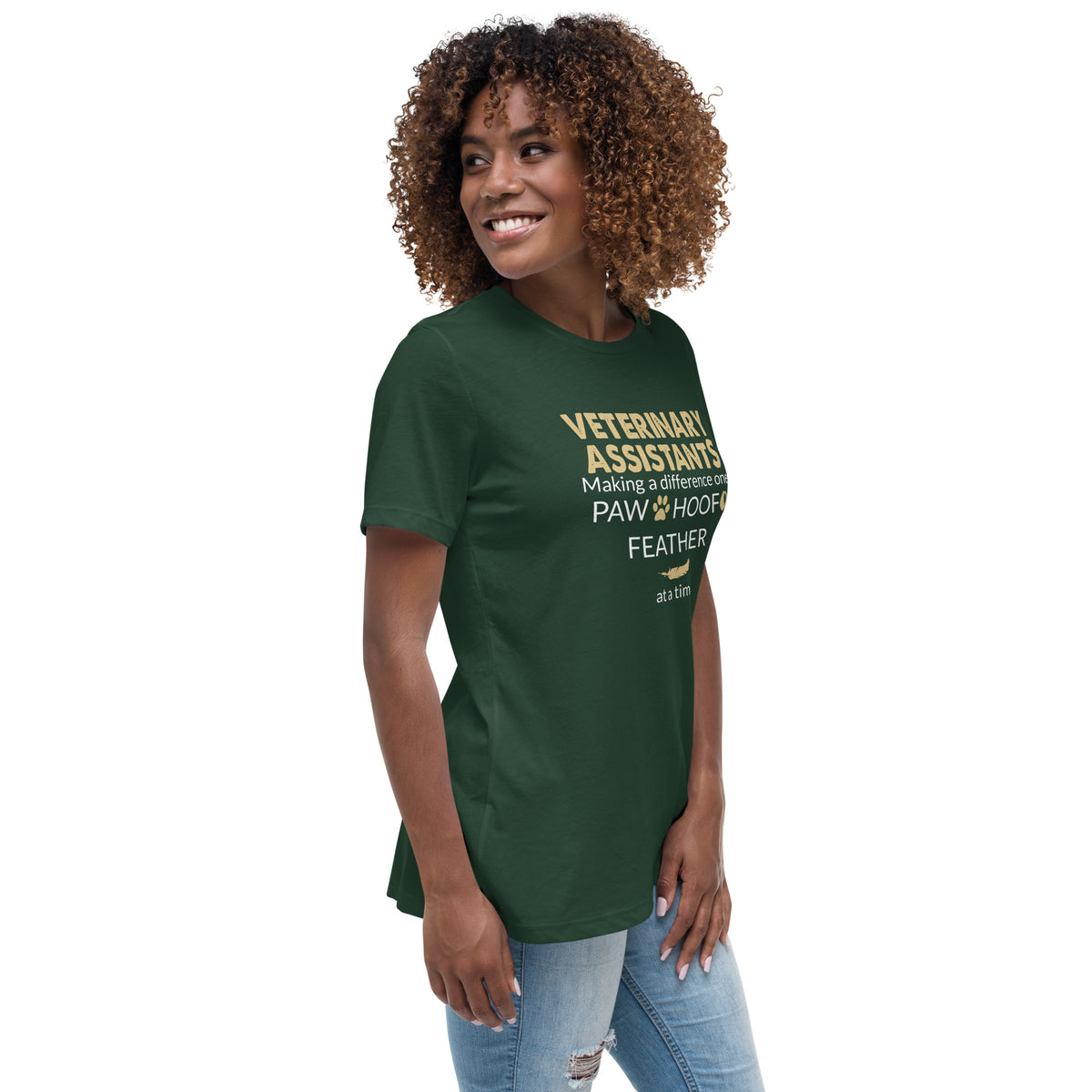 Vet Assistant - Making a Difference Women's T-Shirt