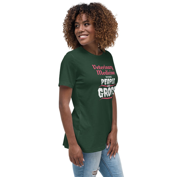 Veterinary because people are Gross Women's T-Shirt