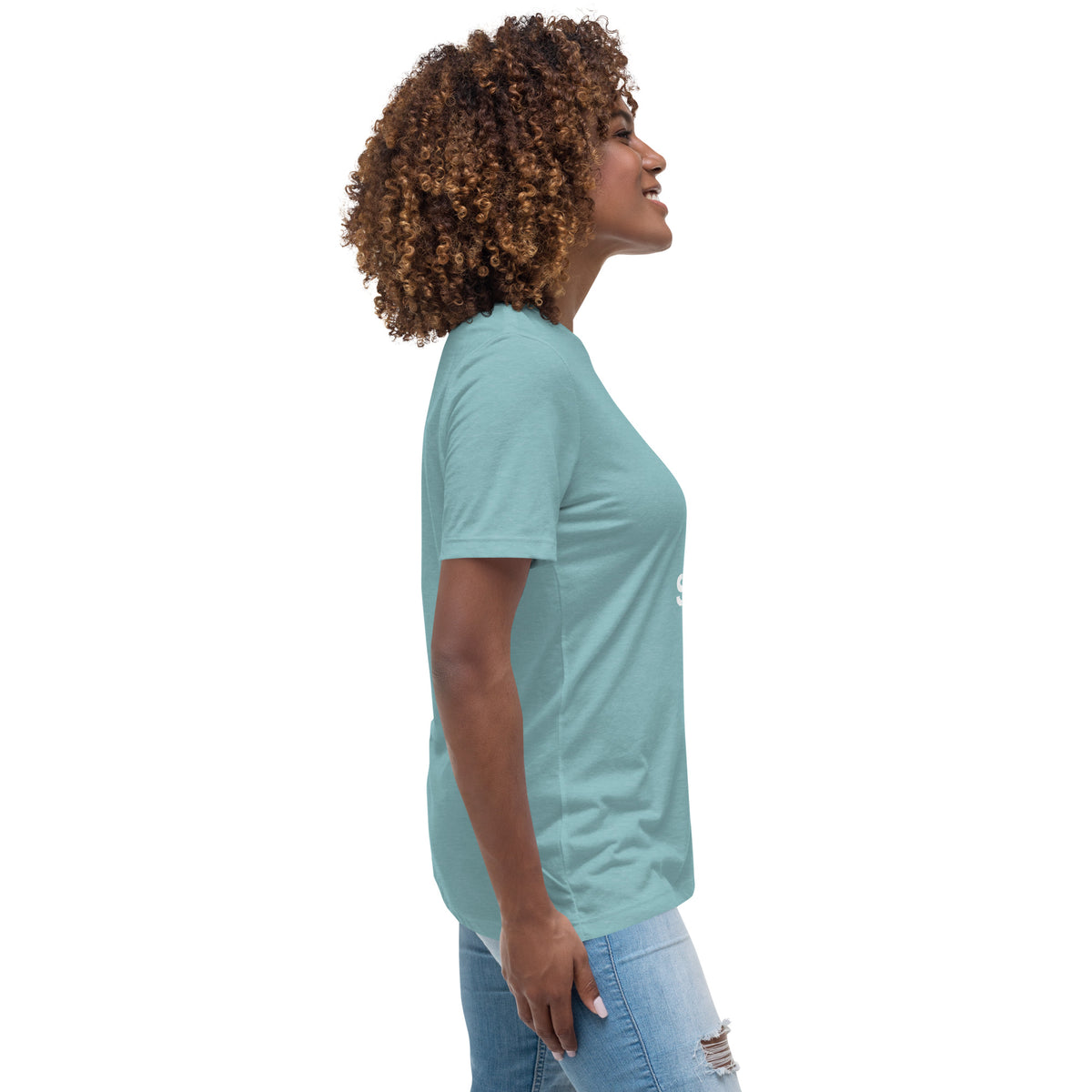 The best kind of Mom raises a Vet Student Women's Relaxed T-shirt-Women's Relaxed T-shirt | Bella + Canvas 6400-I love Veterinary