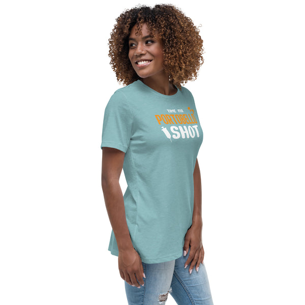 Time for Portobello shot Women's T-Shirt-Women's Relaxed T-shirt | Bella + Canvas 6400-I love Veterinary