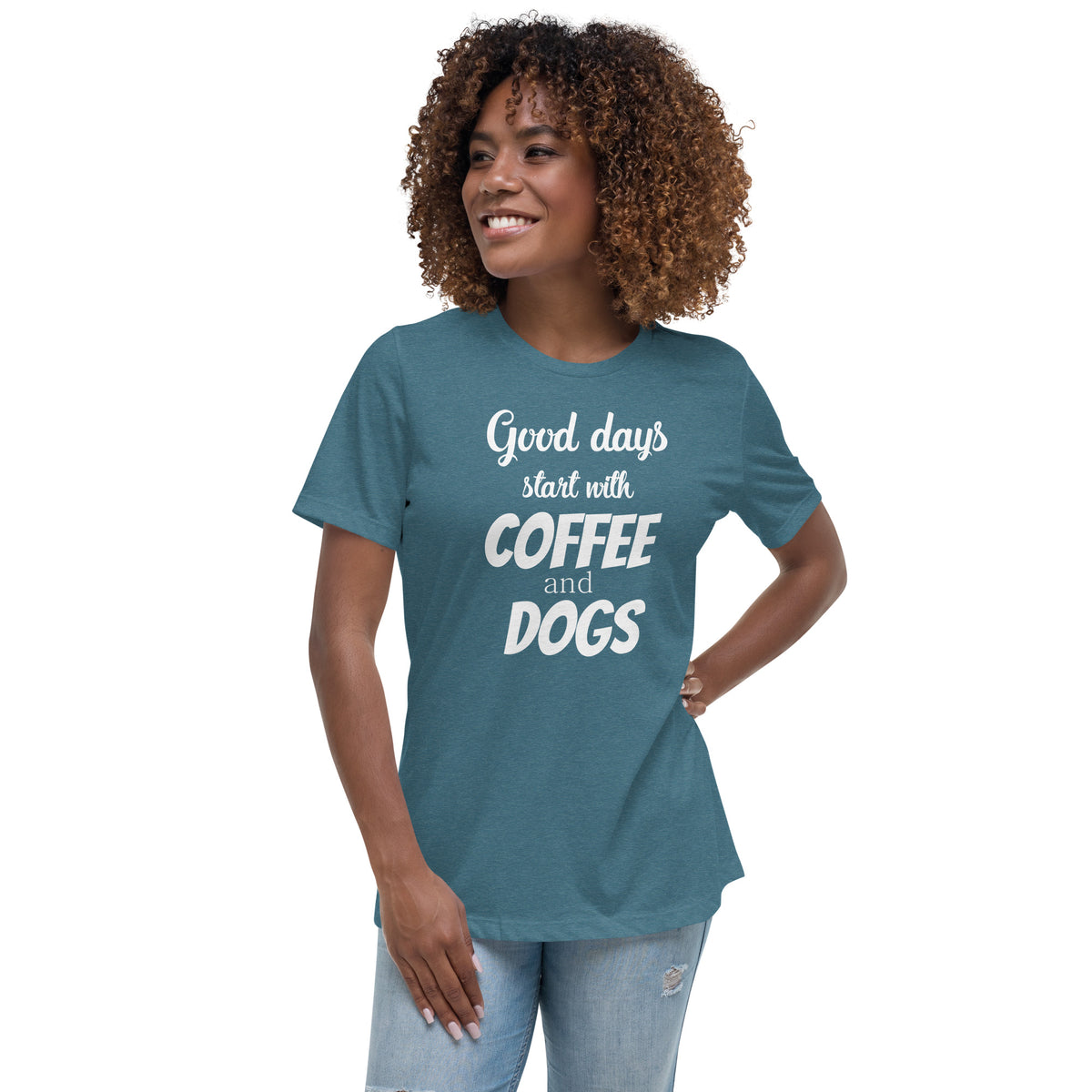 Coffee and dogs Women's T-Shirt