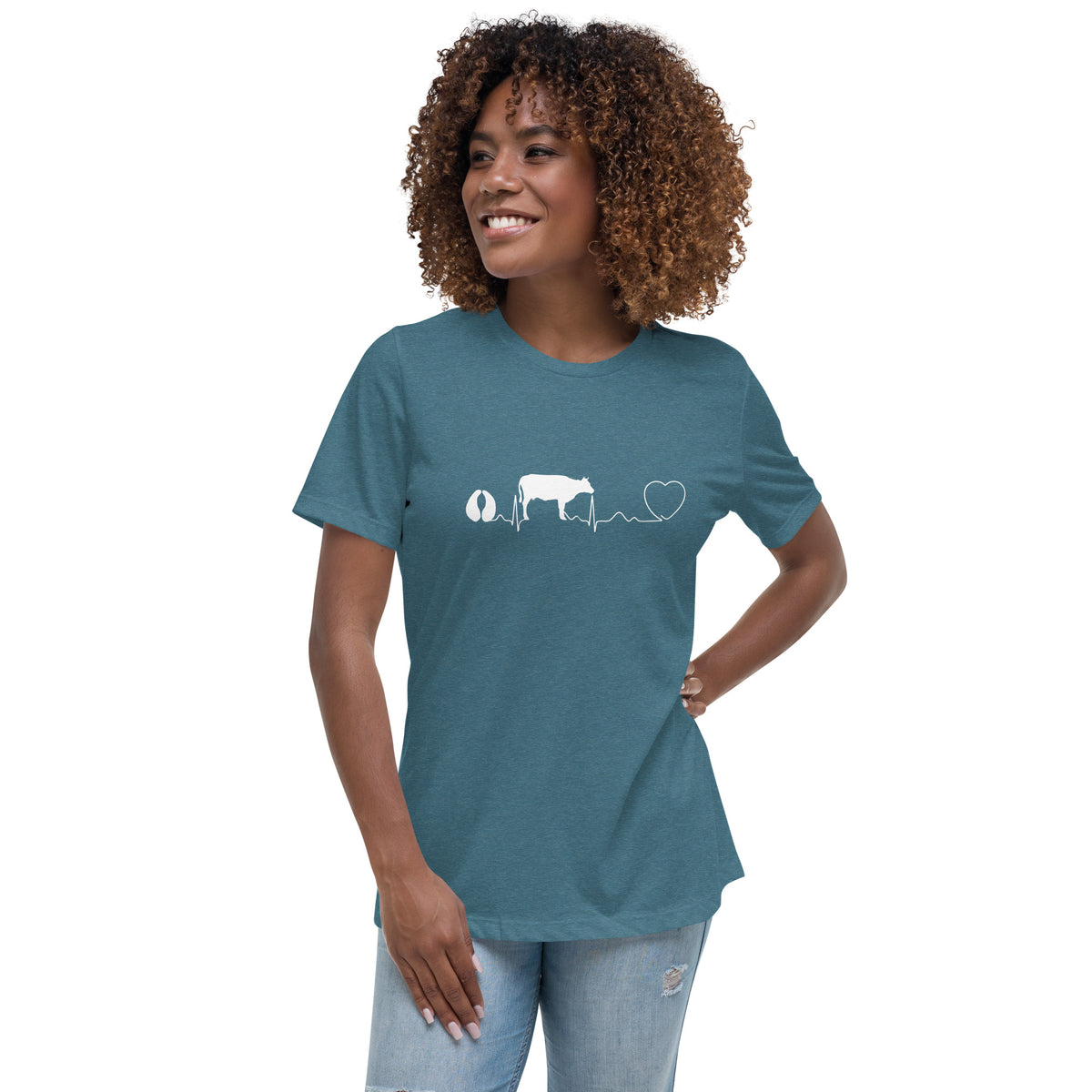 Cow Pulse Women's T-Shirt