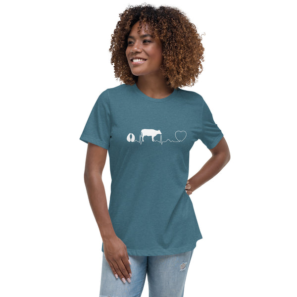 Cow Pulse Women's T-Shirt