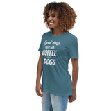 Coffee and dogs Women's T-Shirt