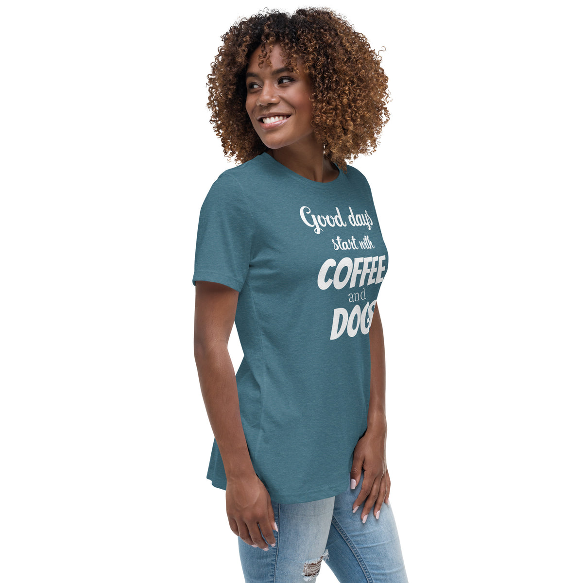 Coffee and dogs Women's T-Shirt