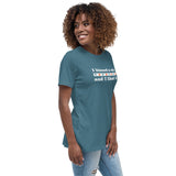 I kissed a cat Women's T-Shirt