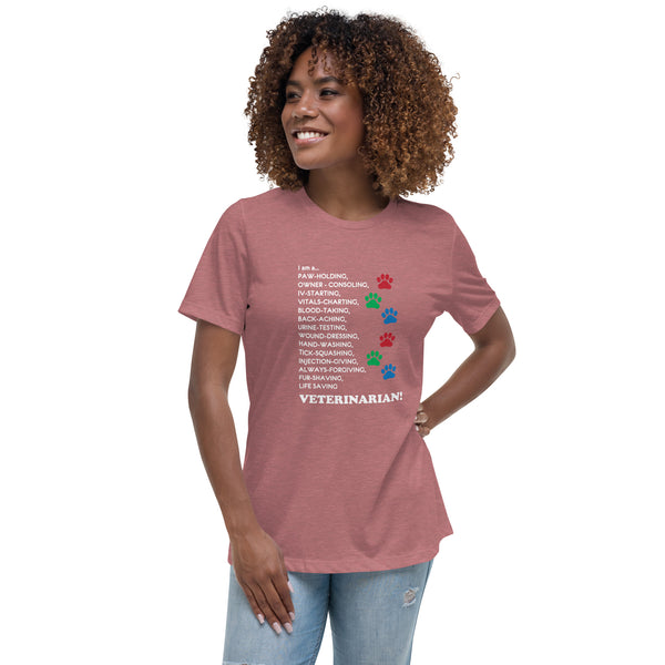 I am a... Veterinarian Women's T-Shirt-I love Veterinary