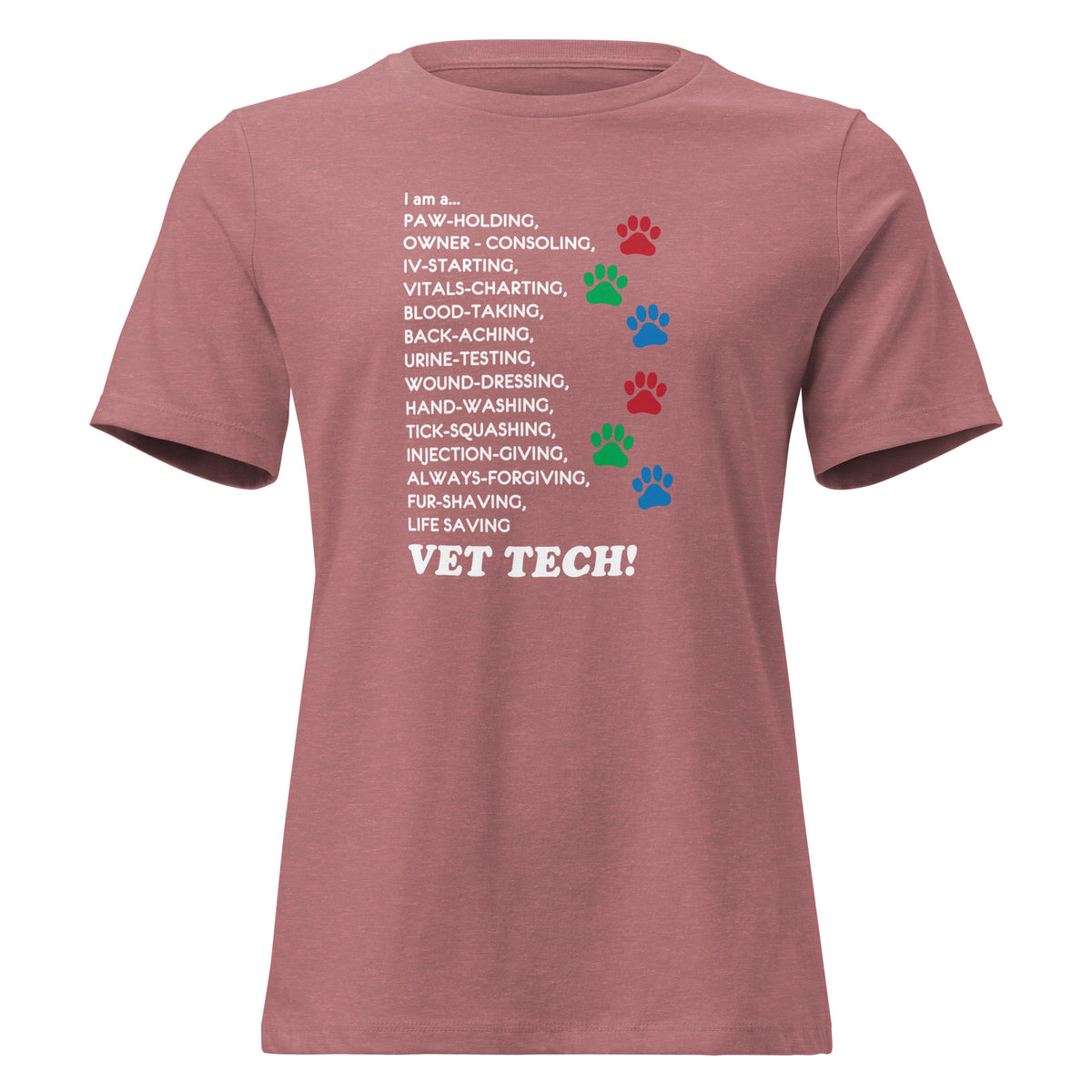 I am a... Vet tech Women's T-Shirt-I love Veterinary