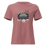 Kennel Assistant, nobody knows what I do until I don't do it Women's T-Shirt-I love Veterinary