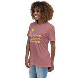 Vet Assistant Our patients are cuter than yours Women's Relaxed T-Shirt-Women's Relaxed T-shirt | Bella + Canvas 6400-I love Veterinary