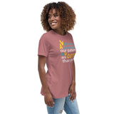 Vet Assistant Our patients are cuter than yours Women's Relaxed T-Shirt-Women's Relaxed T-shirt | Bella + Canvas 6400-I love Veterinary