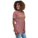 Checklist of the best Vet Tech Women's T-Shirt-Women's Relaxed T-shirt | Bella + Canvas 6400-I love Veterinary