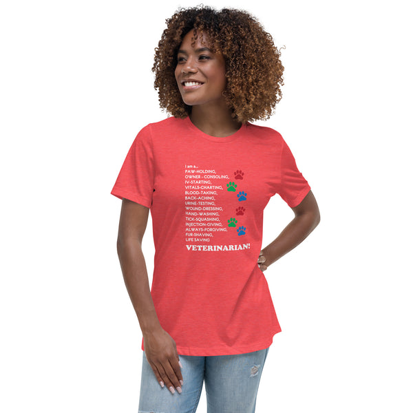 I am a... Veterinarian Women's T-Shirt-I love Veterinary