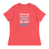 All my Scrubs are dirty Women's T-Shirt-I love Veterinary