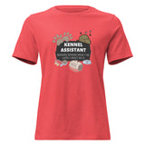 Kennel Assistant, nobody knows what I do until I don't do it Women's T-Shirt-I love Veterinary