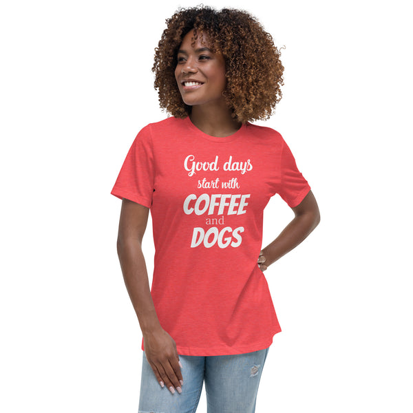 Coffee and dogs Women's T-Shirt