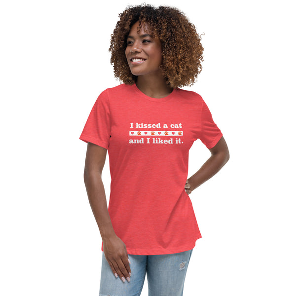 I kissed a cat Women's T-Shirt