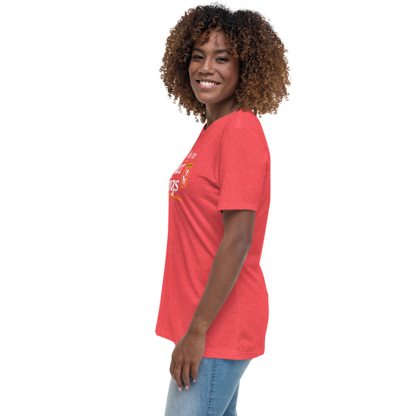 I like to collect things Women's T-Shirt-Women's Relaxed T-shirt | Bella + Canvas 6400-I love Veterinary