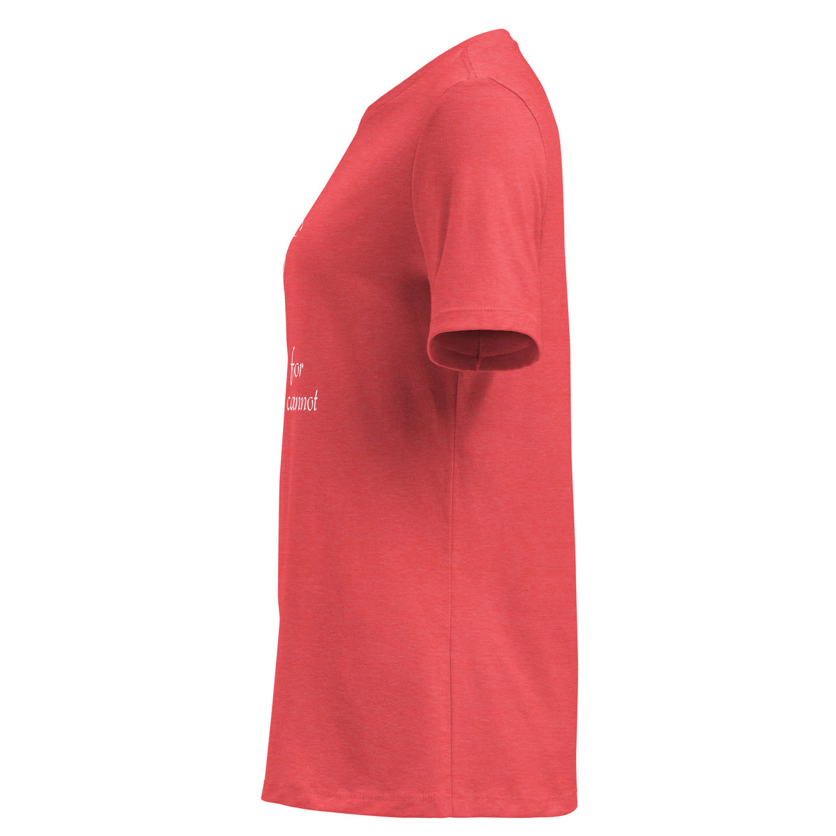 I speak for those who cannot Women's T-Shirt-I love Veterinary