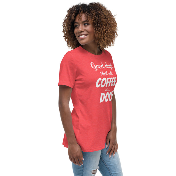 Coffee and dogs Women's T-Shirt