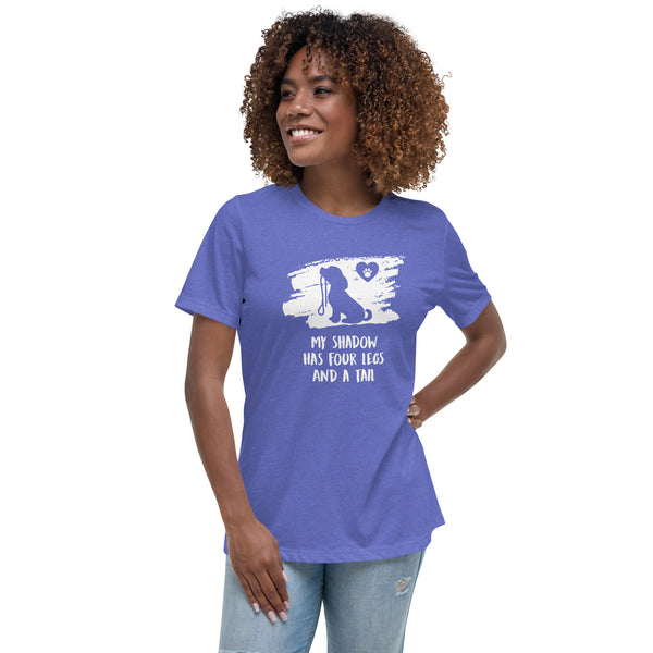 My shadow has four legs and a tail Women's T-Shirt