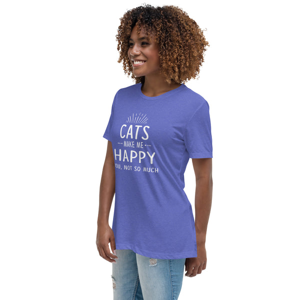 Cats make me happy Women's T-Shirt