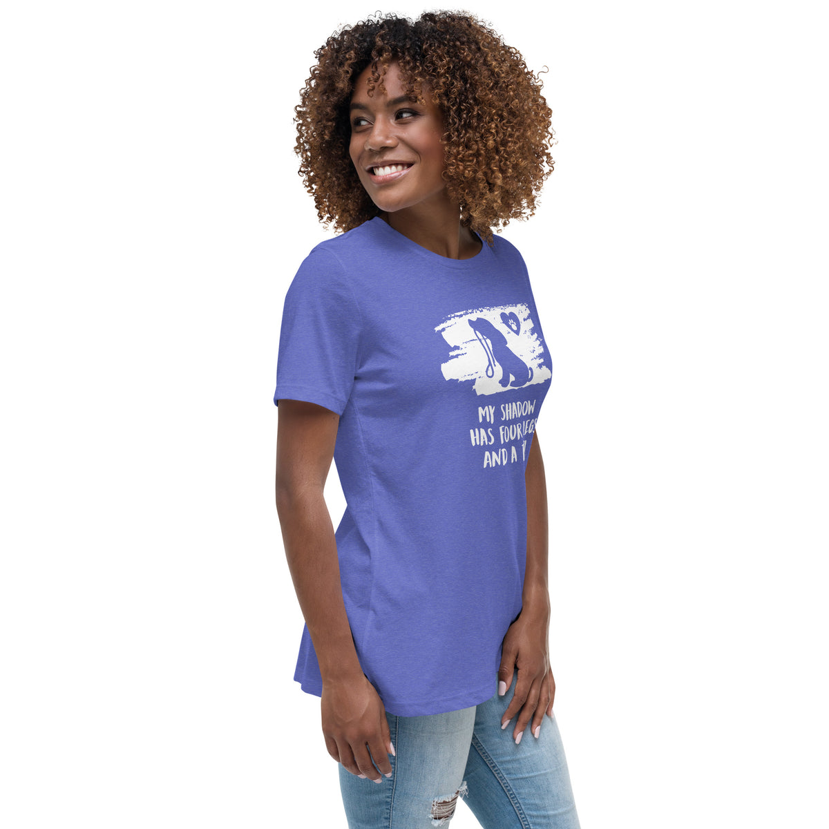 My shadow has four legs and a tail Women's T-Shirt