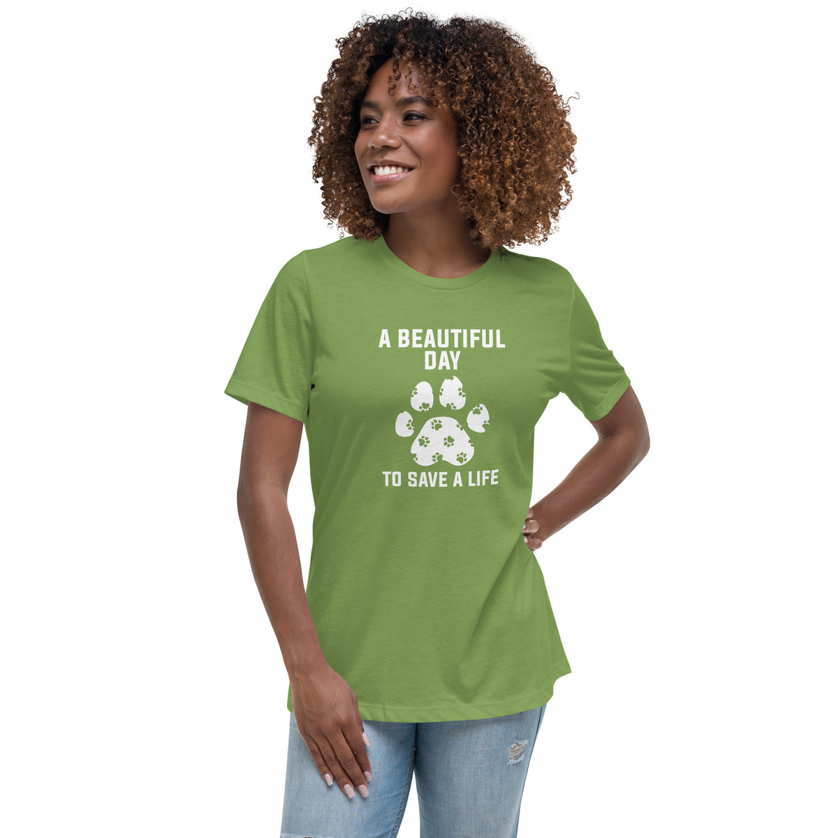 A beautiful day to save a life Women's T-Shirt-I love Veterinary