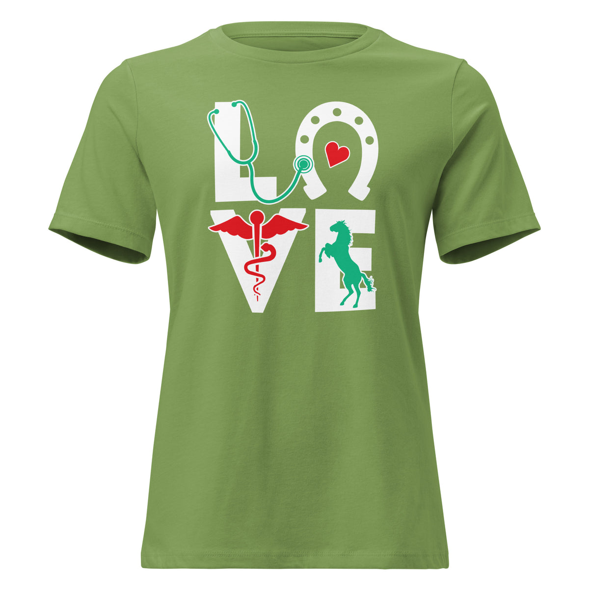 Equine Love Women's T-Shirt-I love Veterinary