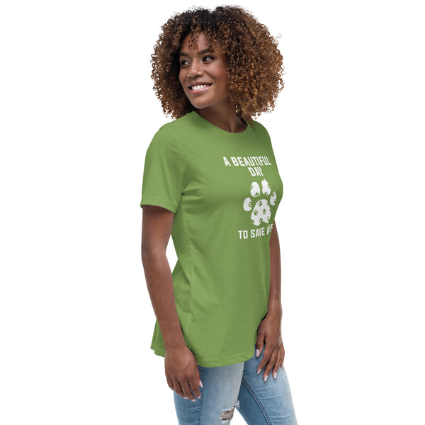 A beautiful day to save a life Women's T-Shirt-I love Veterinary