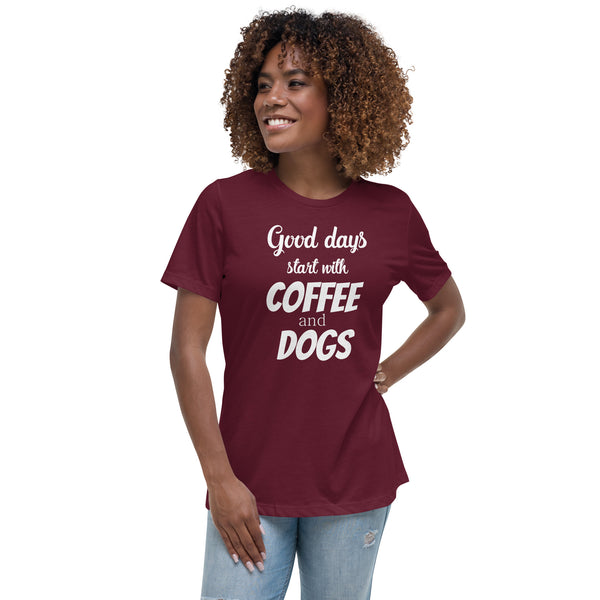 Coffee and dogs Women's T-Shirt