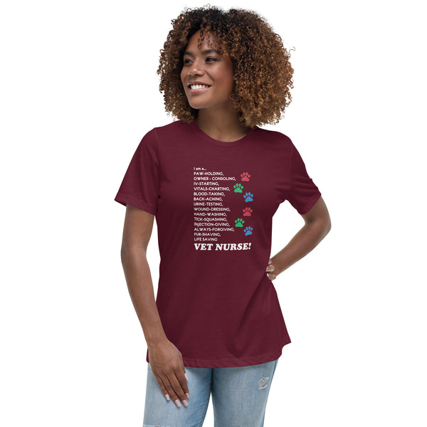 I am a... Vet nurse Women's T-Shirt