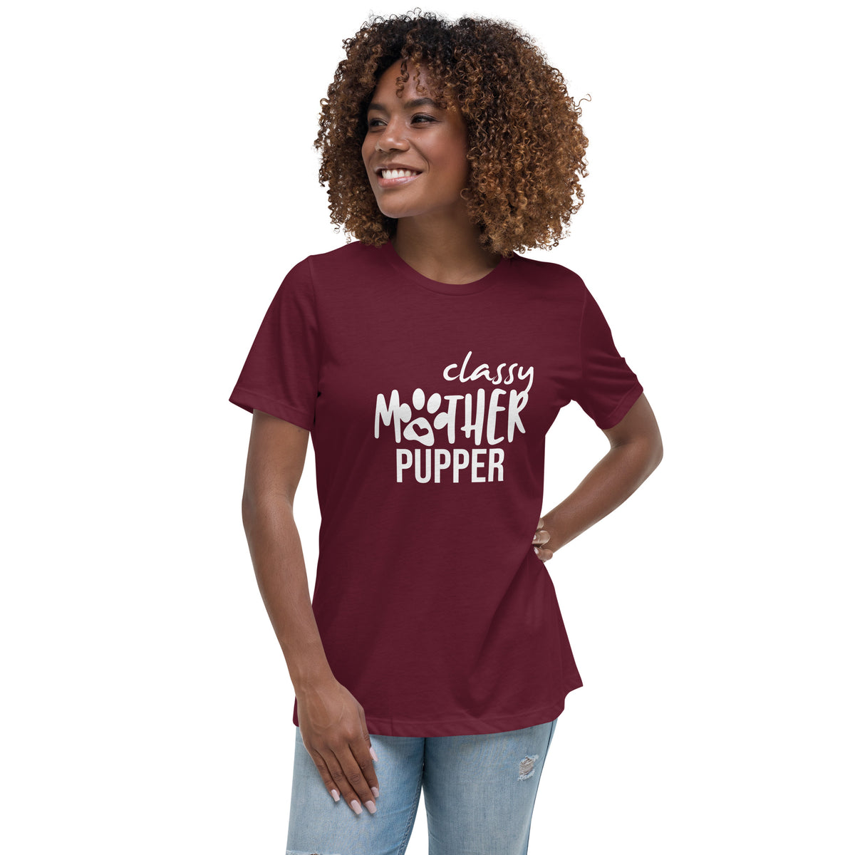 Classy mother pupper Women's T-Shirt