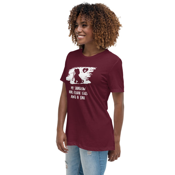 My shadow has four legs and a tail Women's T-Shirt