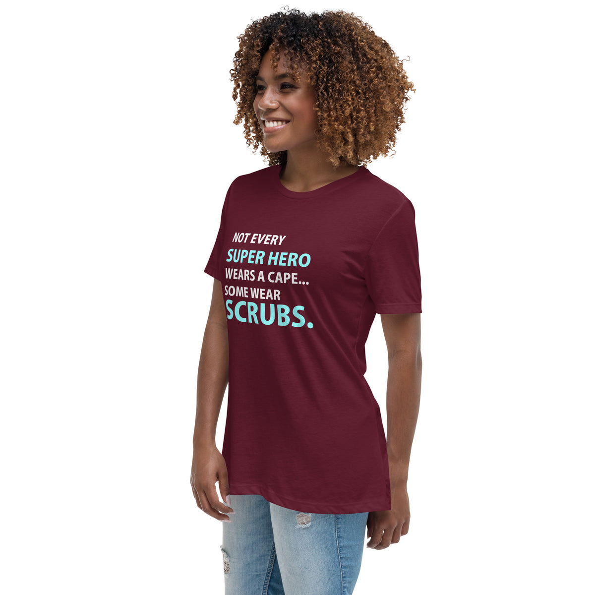 Not every super hero wears a cape... Women's T-Shirt
