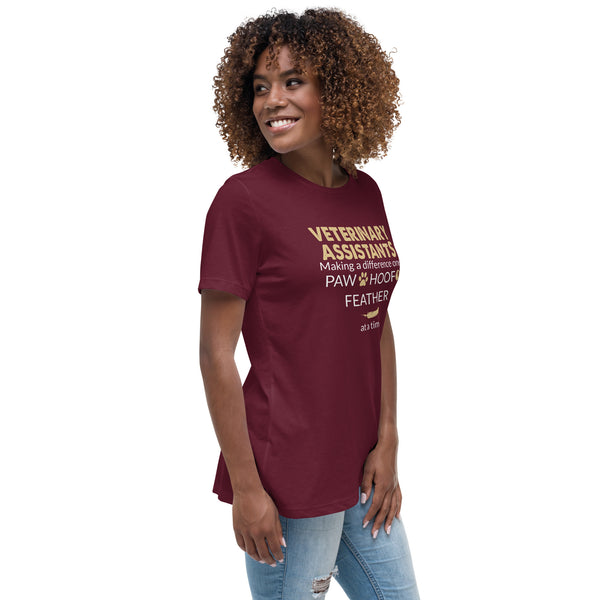 Vet Assistant - Making a Difference Women's T-Shirt